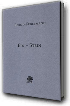 Gedichtband Ein-Stein, BONsai-typART Verlag, Berlin